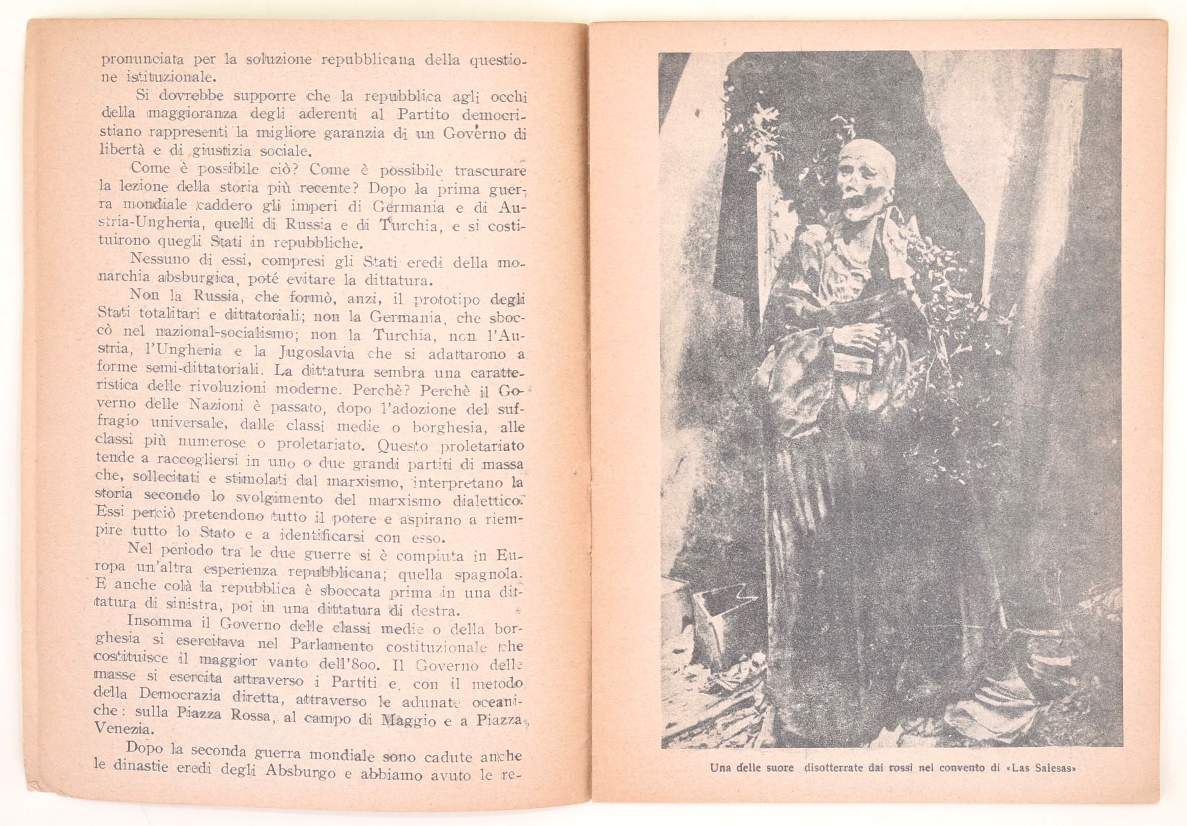 Zuccholi (Ludovico), La Repubblica di Spagna con riferimento alle cose d’Italia, opuscolo storico...