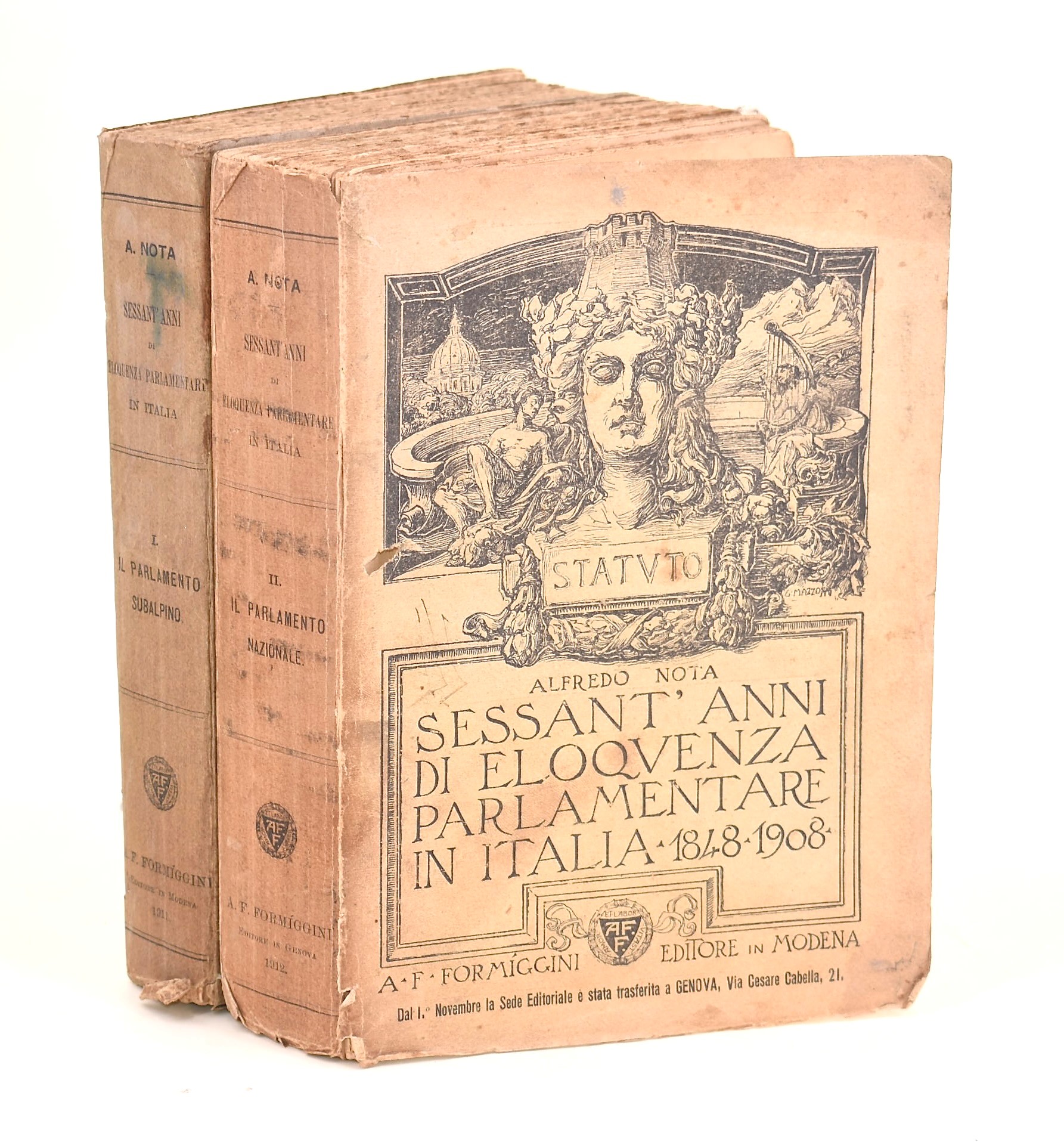 Alfredo Nota, Sessant’anni di eloquenza parlamentare in Italia. 1848-1948
