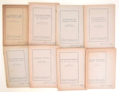 Problemi del Giorno, serie di 8 volumi (Milano, 1934-1939) in brossura