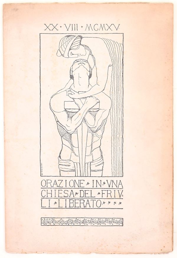 20.VII.1925 Orazione in una chiesa del Friuli liberato