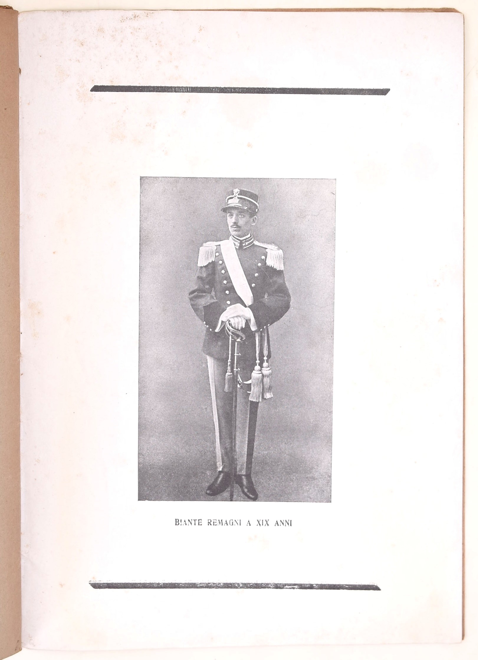 Biante Remagni, Opuscolo commemorativo patriottico della Grande Guerra, 1915 ca.