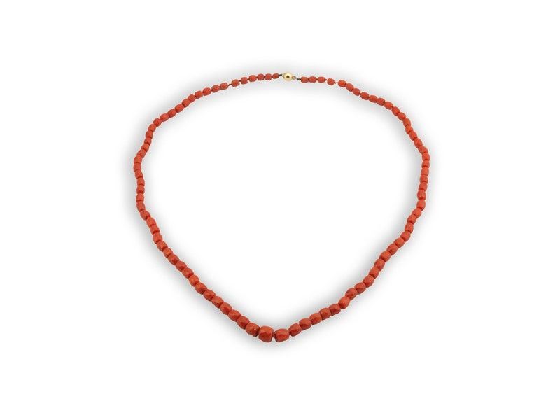 Collana di Corallo Rosso