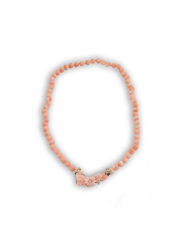Collana di Corallo Rosa