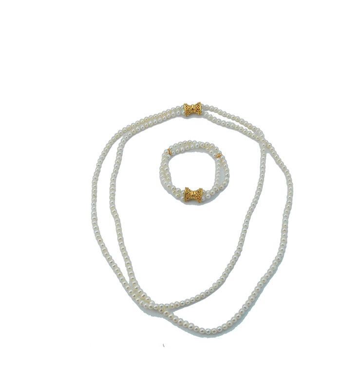 Parure con Perle