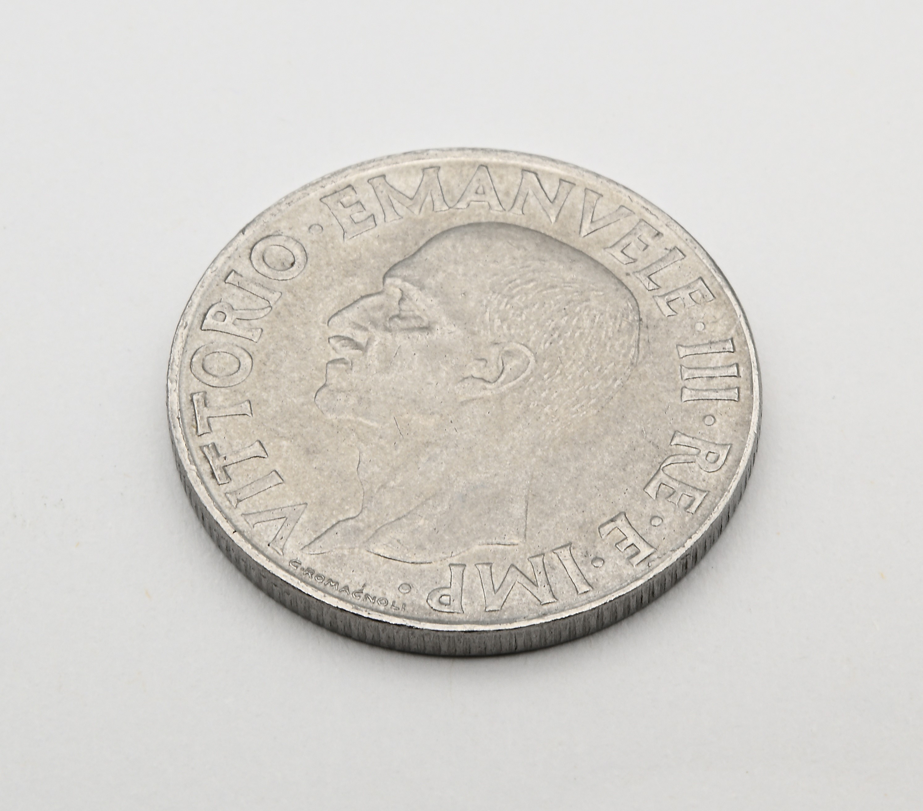 Regno d'Italia, 1 Lira 1943 (Vittorio Emanuele III)