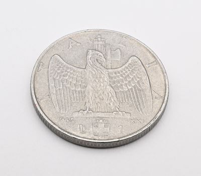 Regno d'Italia, 1 Lira 1943 (Vittorio Emanuele III)