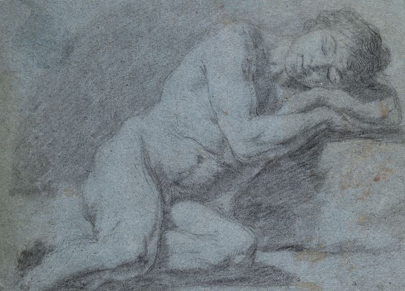 Scuola Emiliana del XVIII Secolo - Studio di Endimione