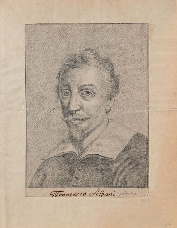 Scuola italiana del XVIII secolo - Ritratto di Francesco Albani