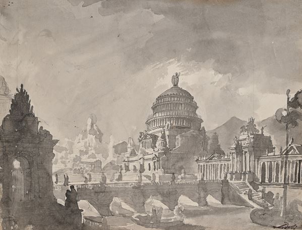 Alessandro Sidoli - Studio di monumento