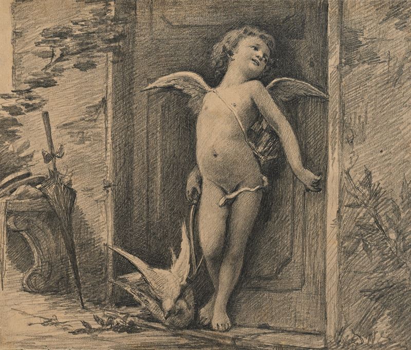 Scuola Italiana del XIX Secolo - Cupido