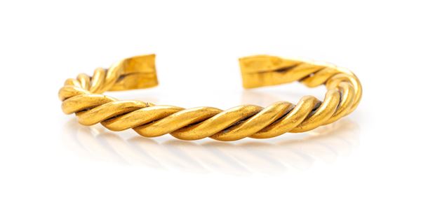 Bracciale artigianale in oro ad alto titolo  - Auction Everyday Jewels - Under 3K - Casa d'Aste Arcadia