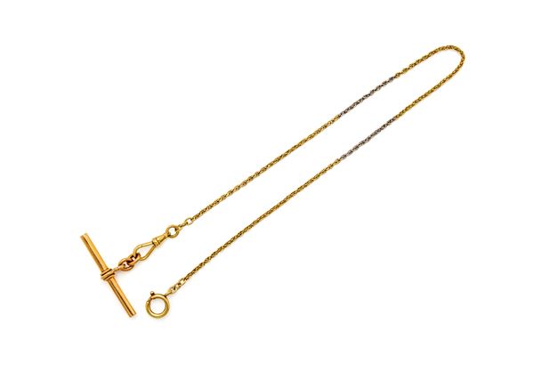 Catena da orologio in oro
