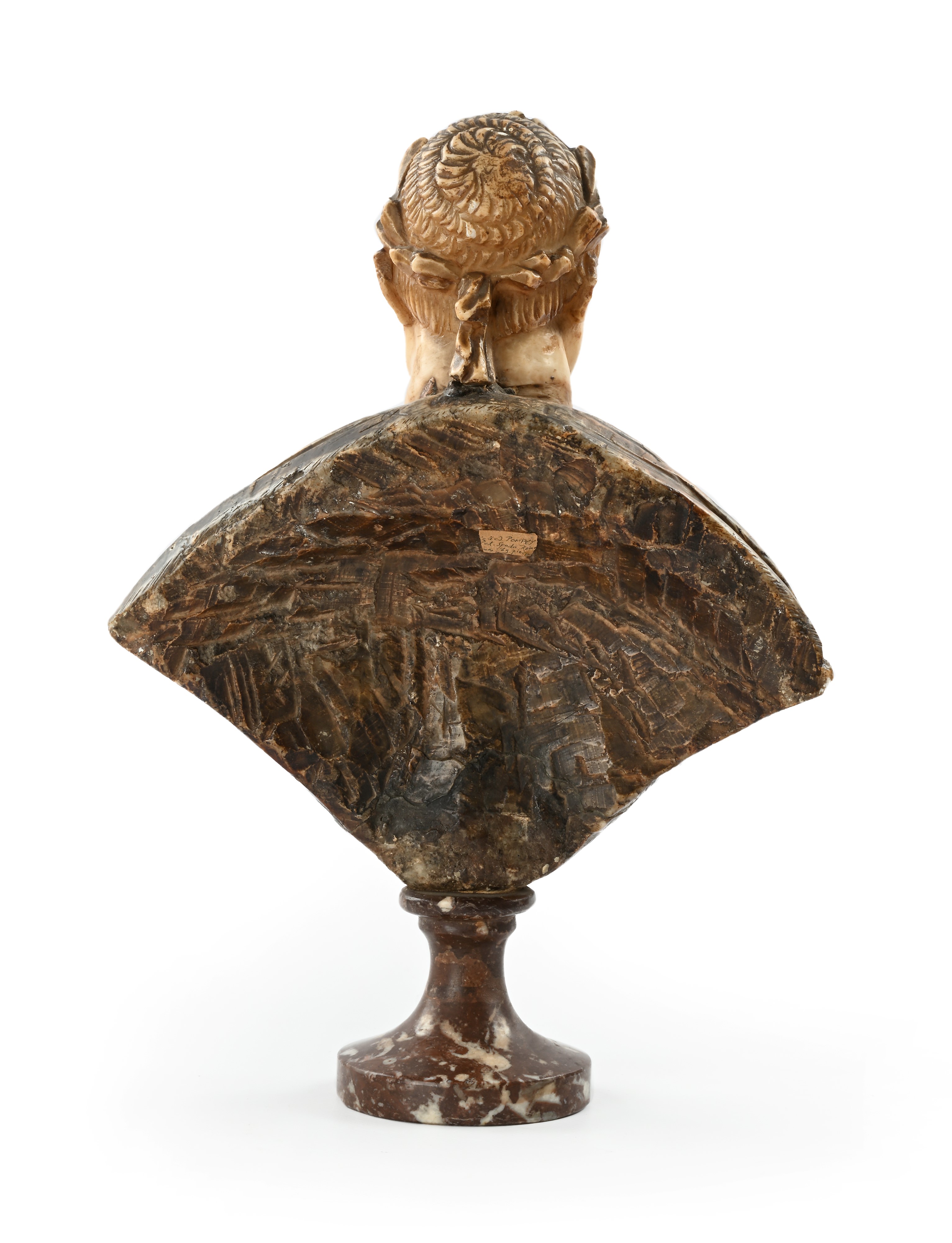 Busto di Cesare, marmi vari, XIX secolo
