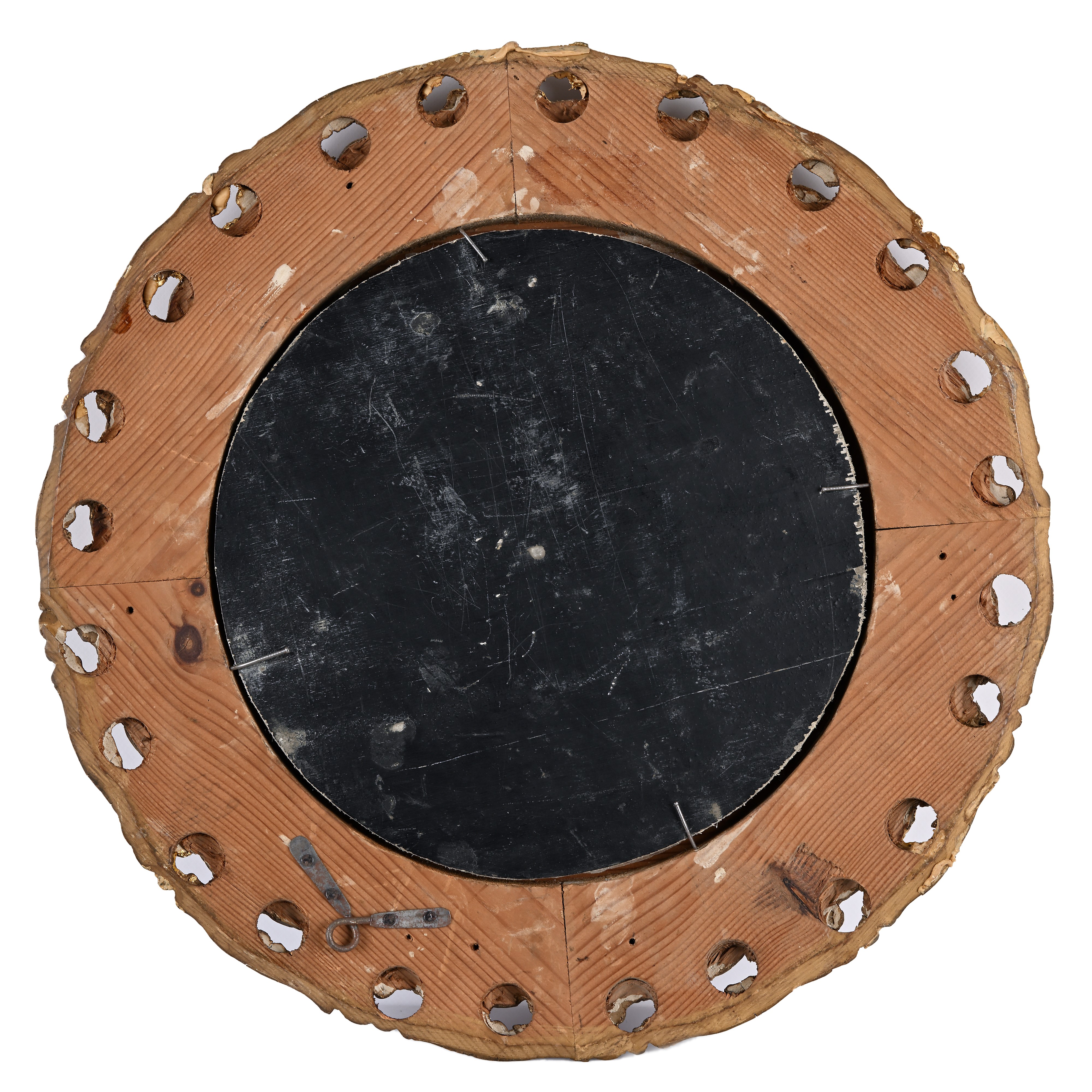 Placca circolare in commesso geometrico di marmi di recupero, fine XVIII–inizi XIX secolo