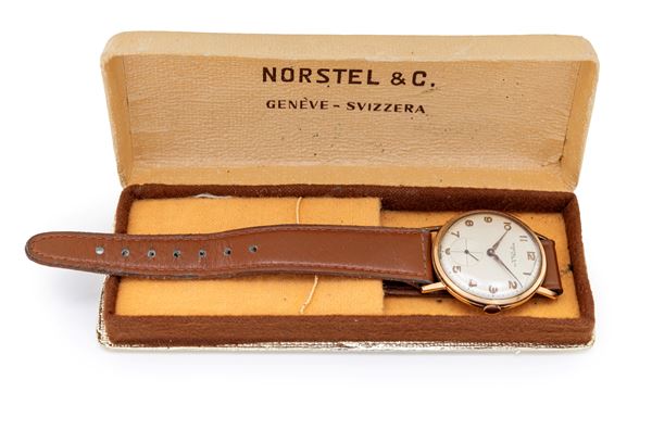 Norstel & Co. (cal. 391) - Orologio da polso a carica manuale da uomo in oro giallo 750/000
