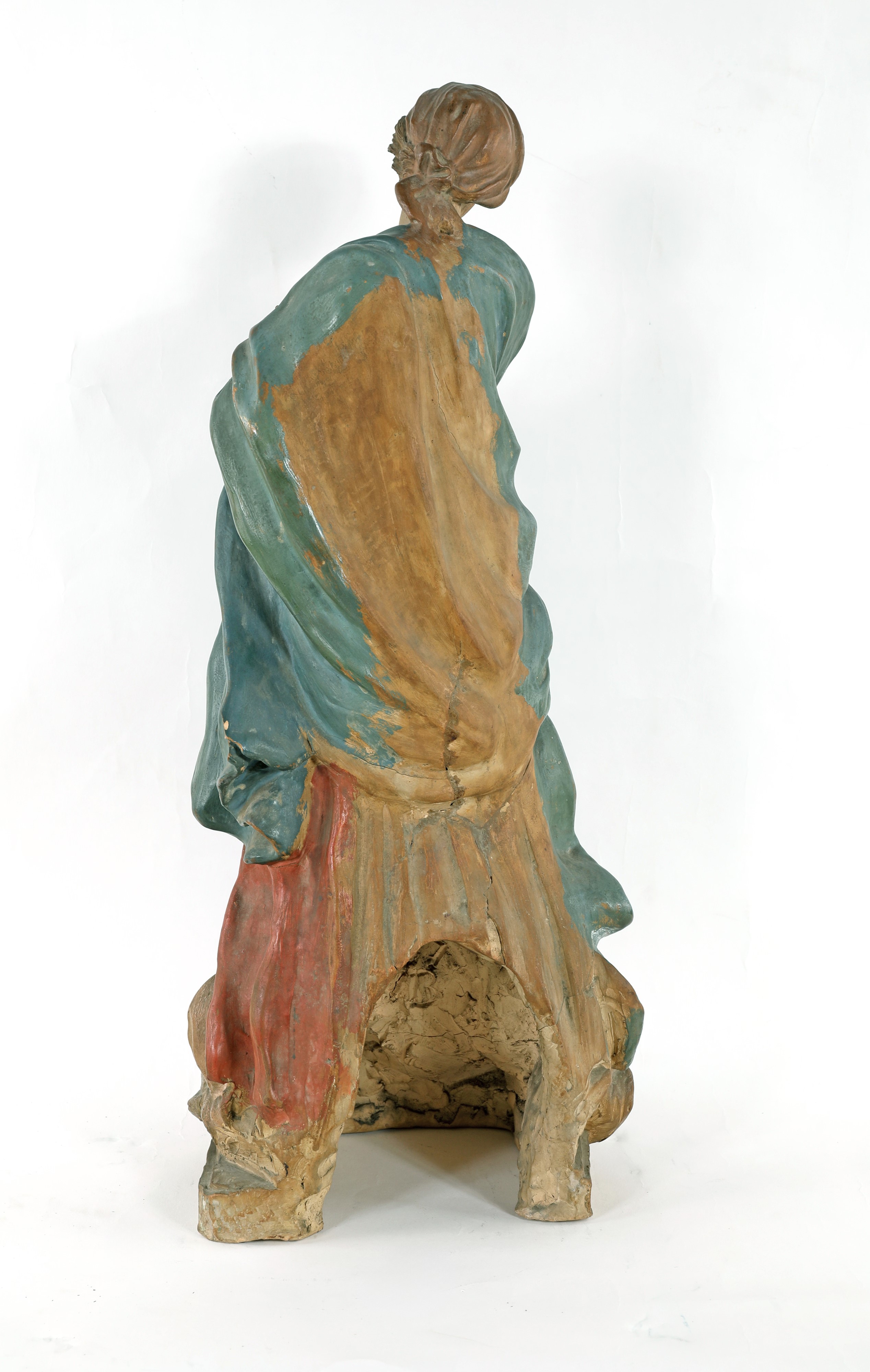 Madonna, terracotta policroma, XIX secolo