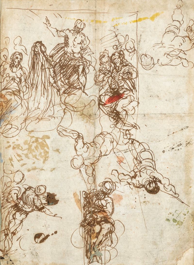 Jacopo Robusti Detto il Tintoretto - Tintoretto (Jacopo Robusti), Studi di scena religiose