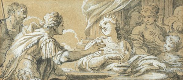 Cleopatra che scioglie la perla