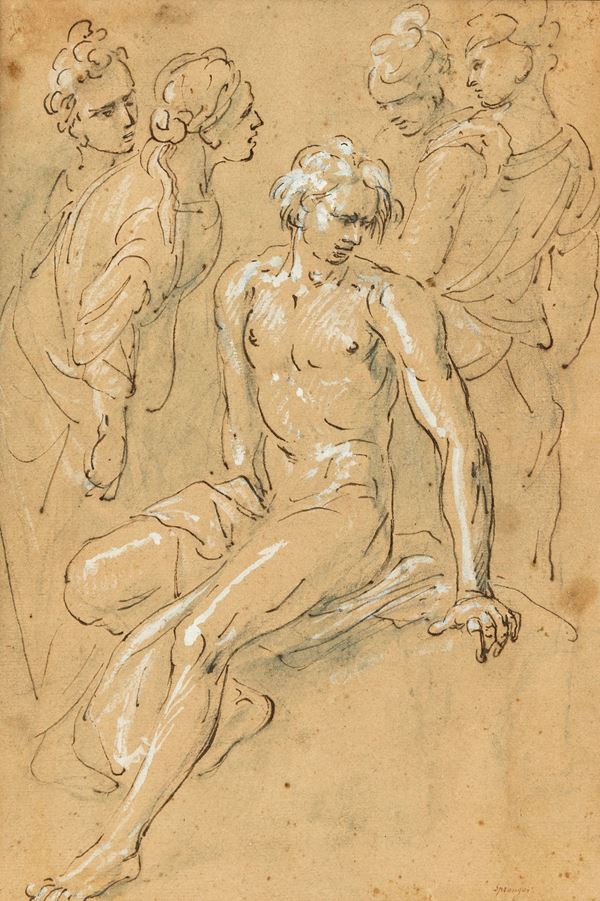 Donato Creti - Studio di figure