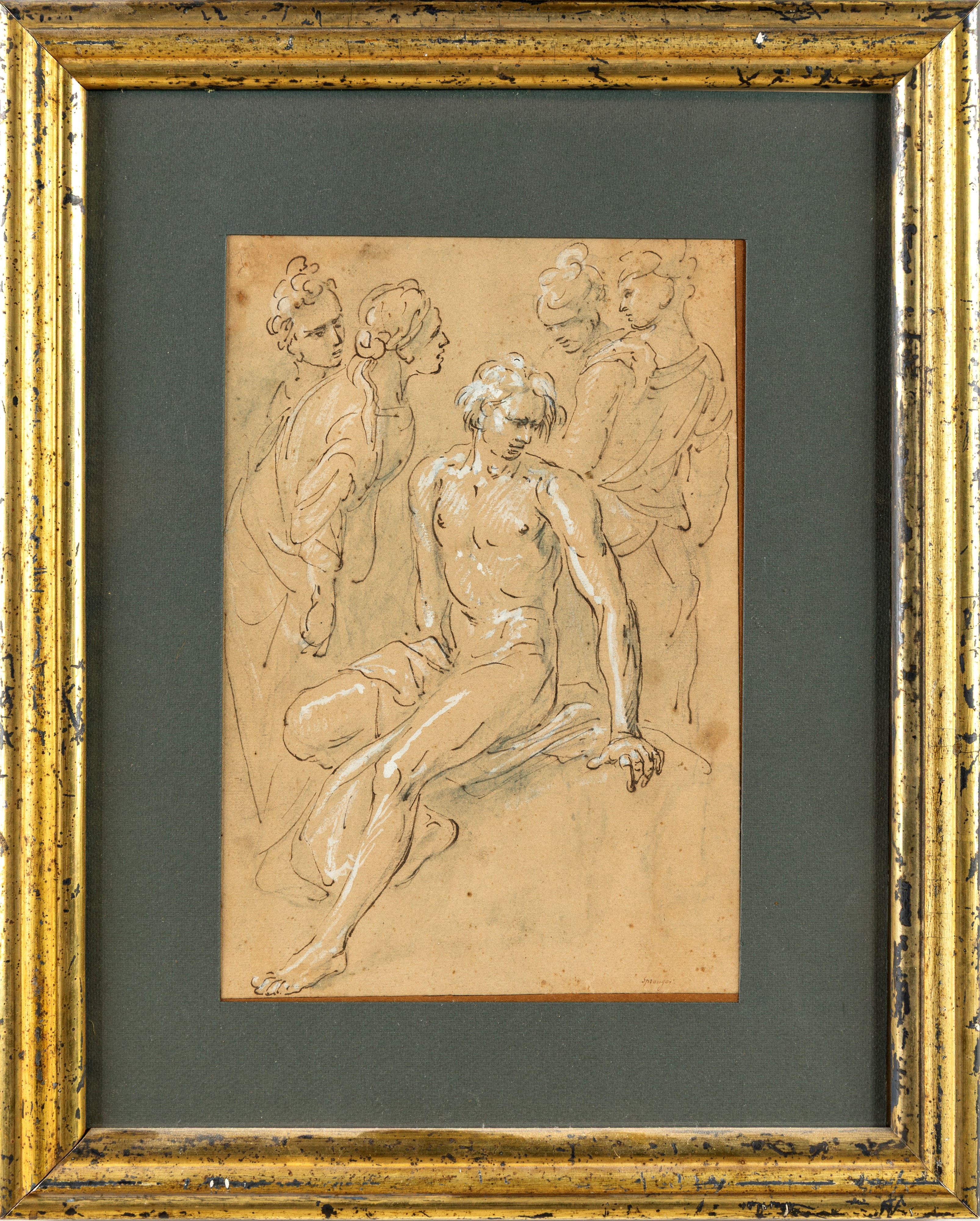 Donato Creti - Studio di figure