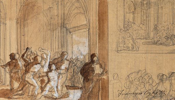 Francesco Coghetti - Assasinio di Giulio Cesare