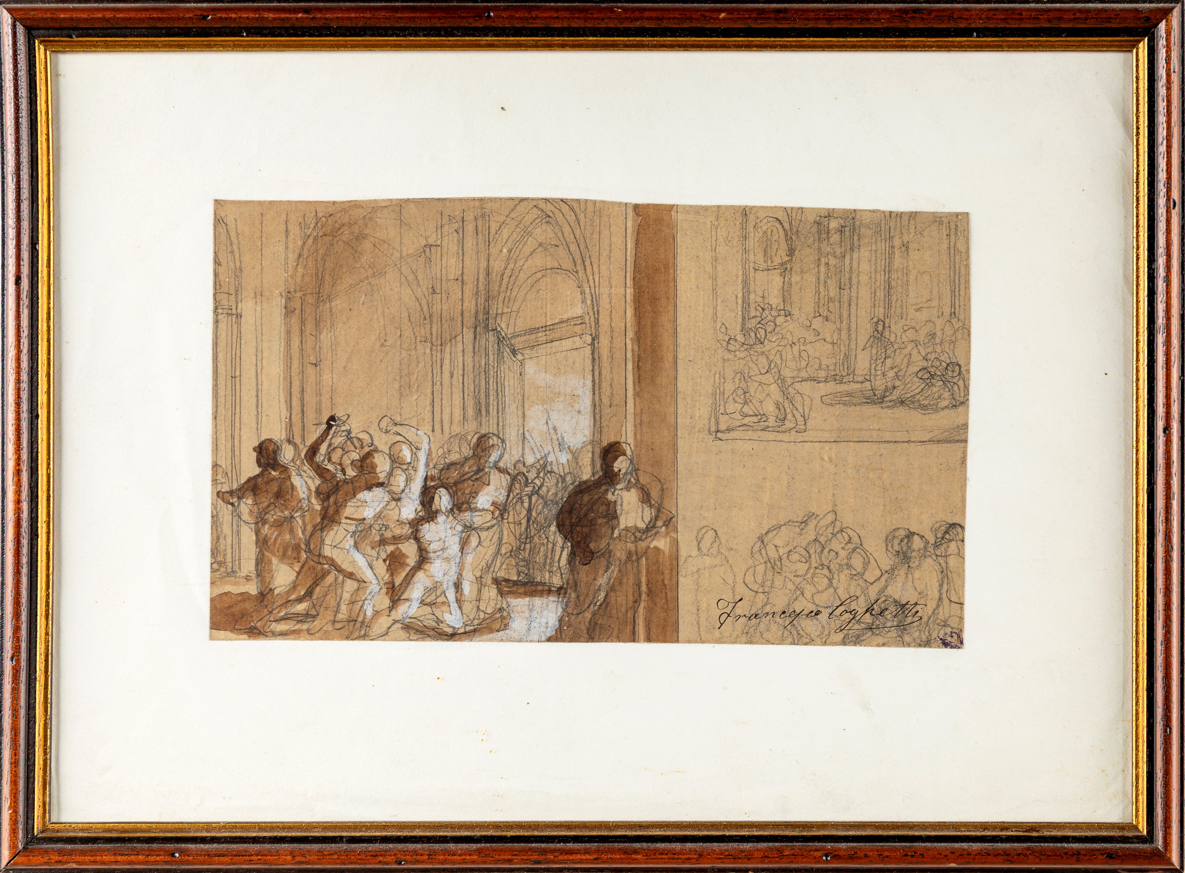 Francesco Coghetti - Assassinio di Giulio Cesare