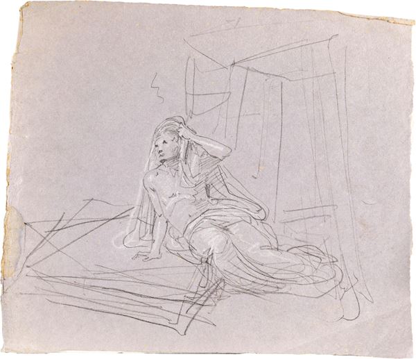 Studio di figura sdraiata