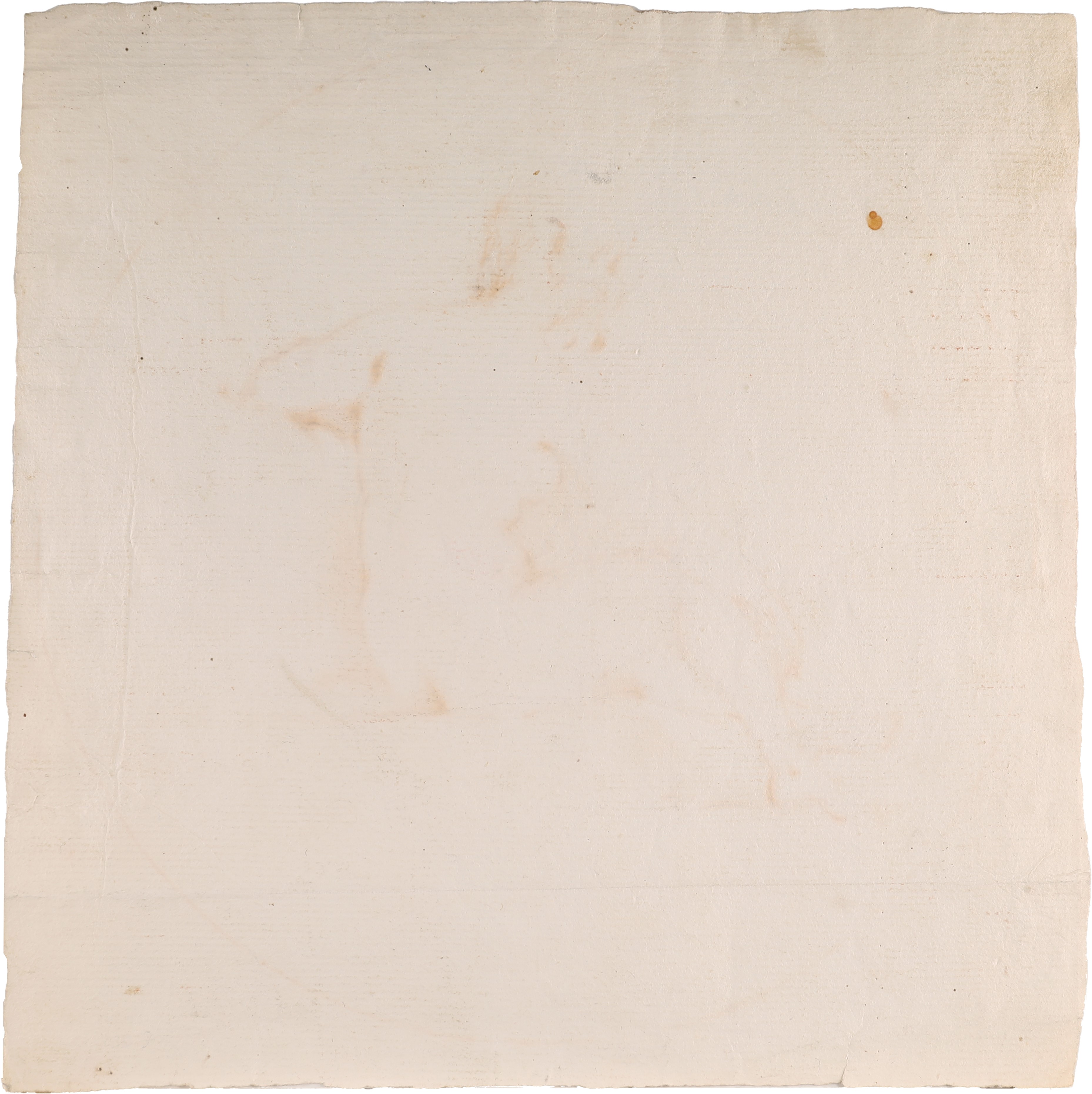 Scuola Francese del XVIII Secolo - Studio di nudo femminile di spalle