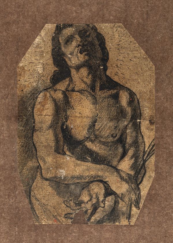Scuola Italiana del XIX secolo - Studio di Gesù