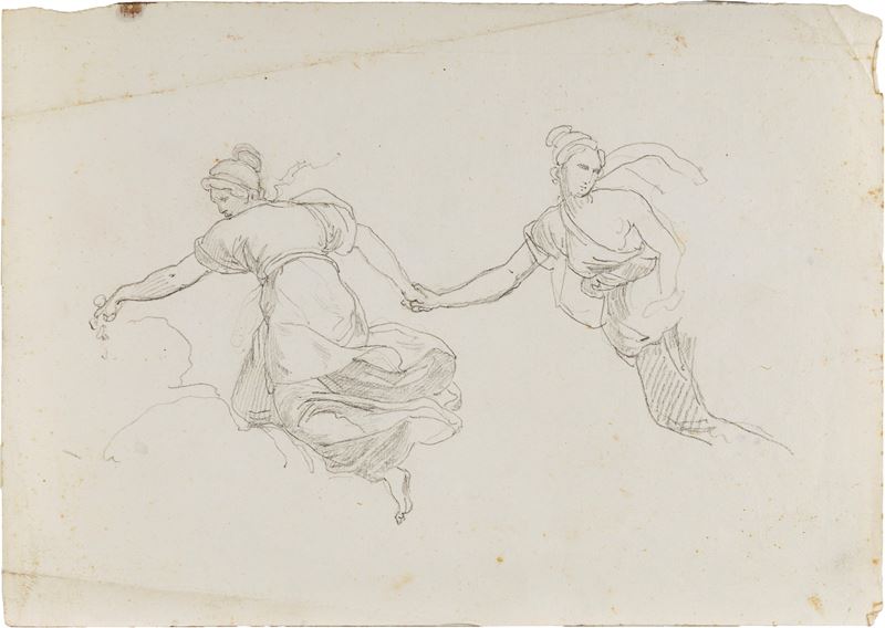 Scuola Neoclassica Italiana - Studio di Eos e le Ore