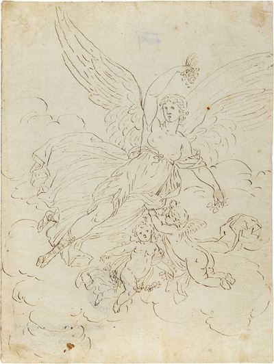 Studio di figura alata