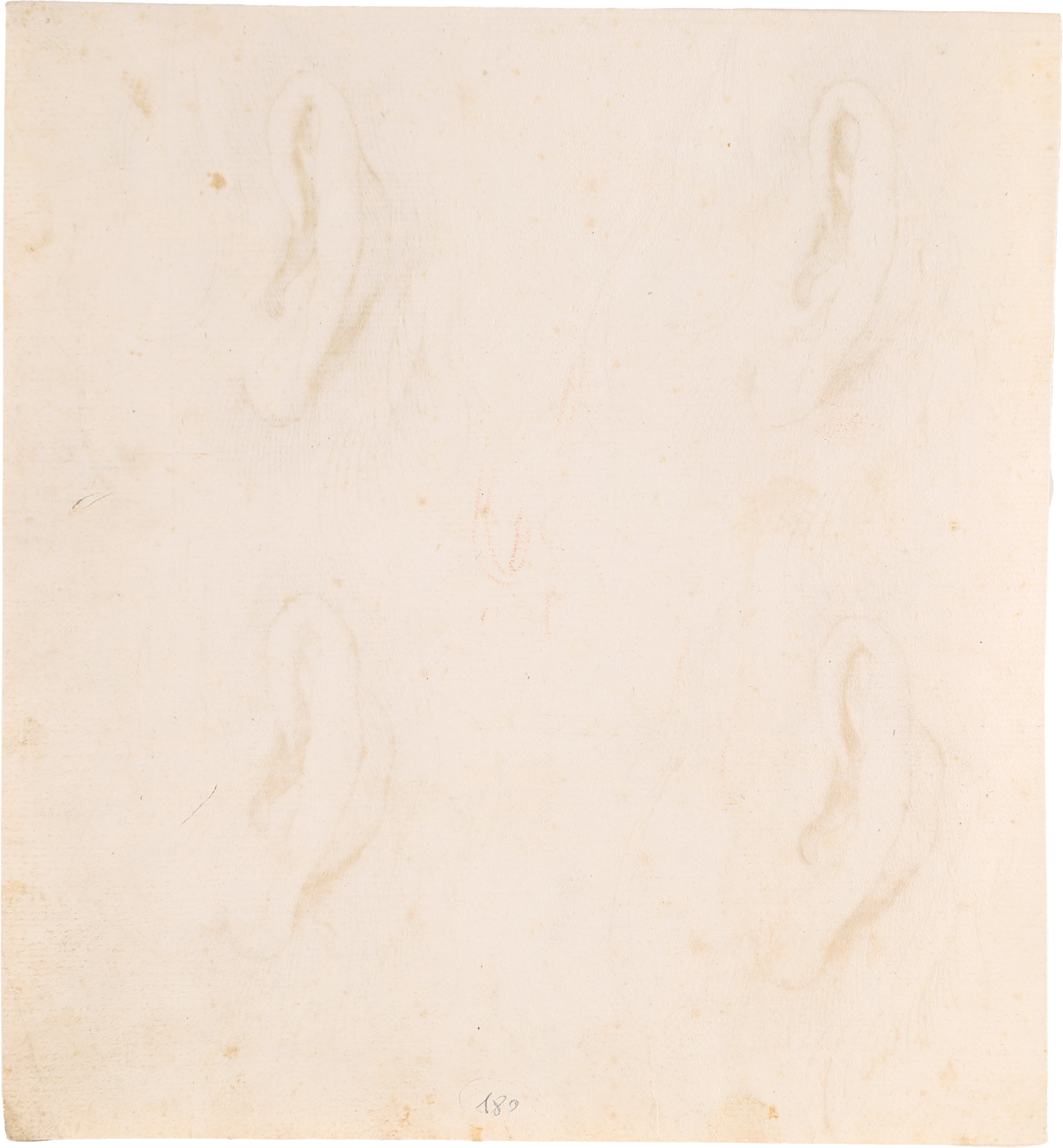 Scuola Romana del XVIII Secolo - Studi di orecchie
