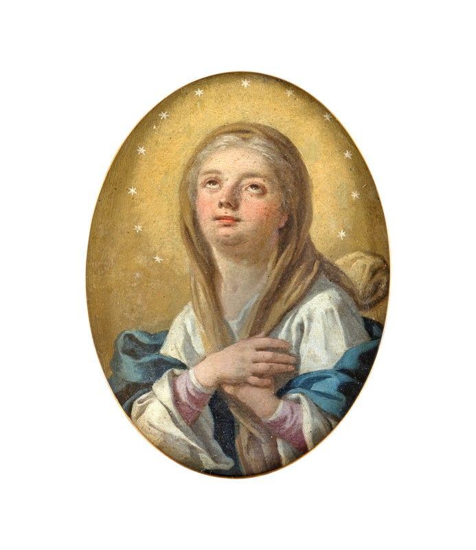 Scuola Napoletana del XVIII Secolo - Vergine Bambina