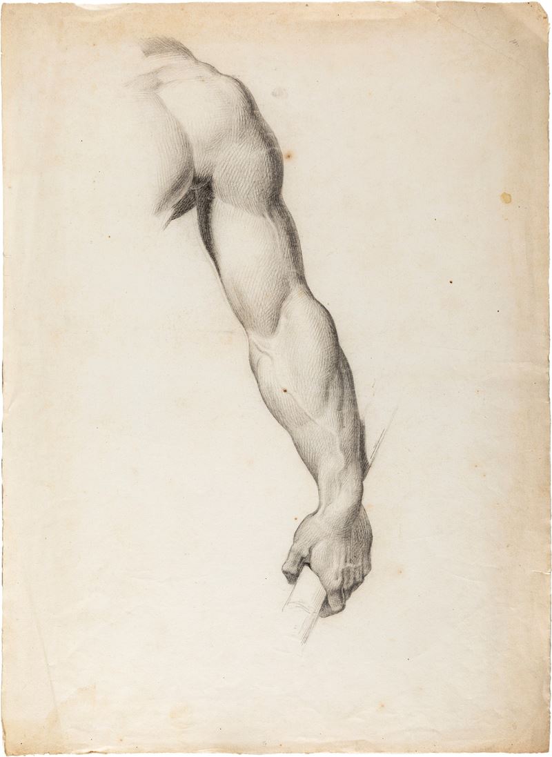 Scuola Neoclassica Italiana - Studio di braccio