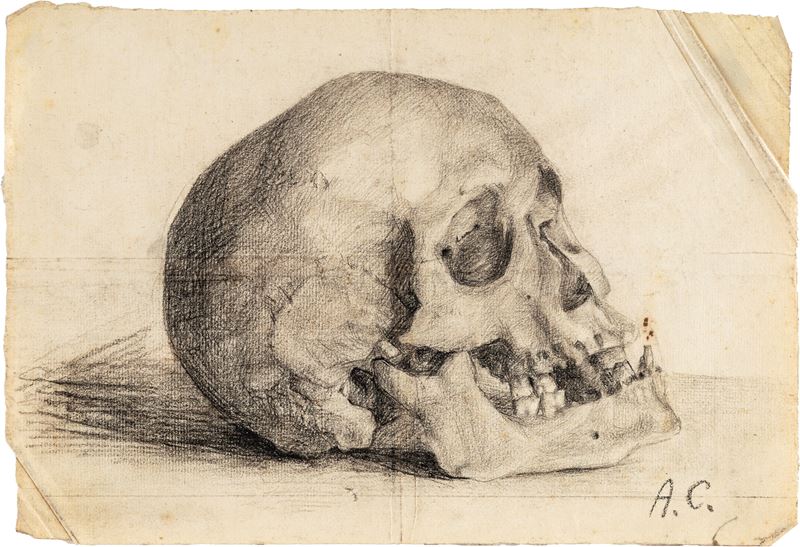 Scuola Italiana del XIX Secolo - Memento Mori