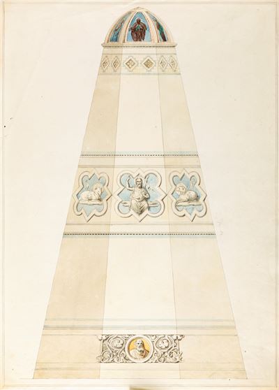 Studio di porzione architettonica