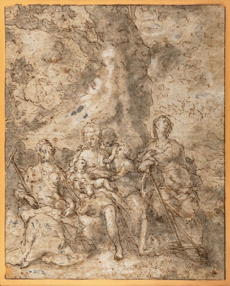 Scuola Olandese del XVII Secolo - Virtù teologali