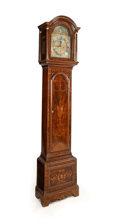 Thomas Hunter Senior, Orologio a torre in legno intarsiato, Londra, XVIII secolo