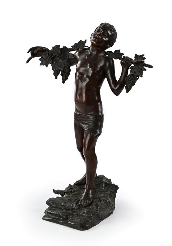 Giovane vendemmiatore/Allegoria dell'autunno