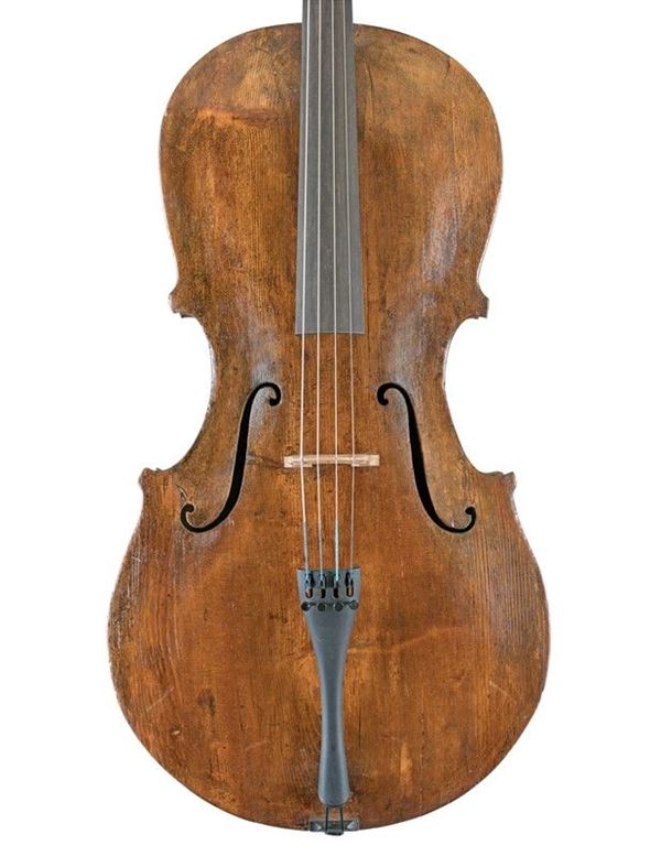 Violoncello in astuccio  in astuccio morbido nero