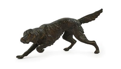 Cane setter, Bronzo in posizione di punta