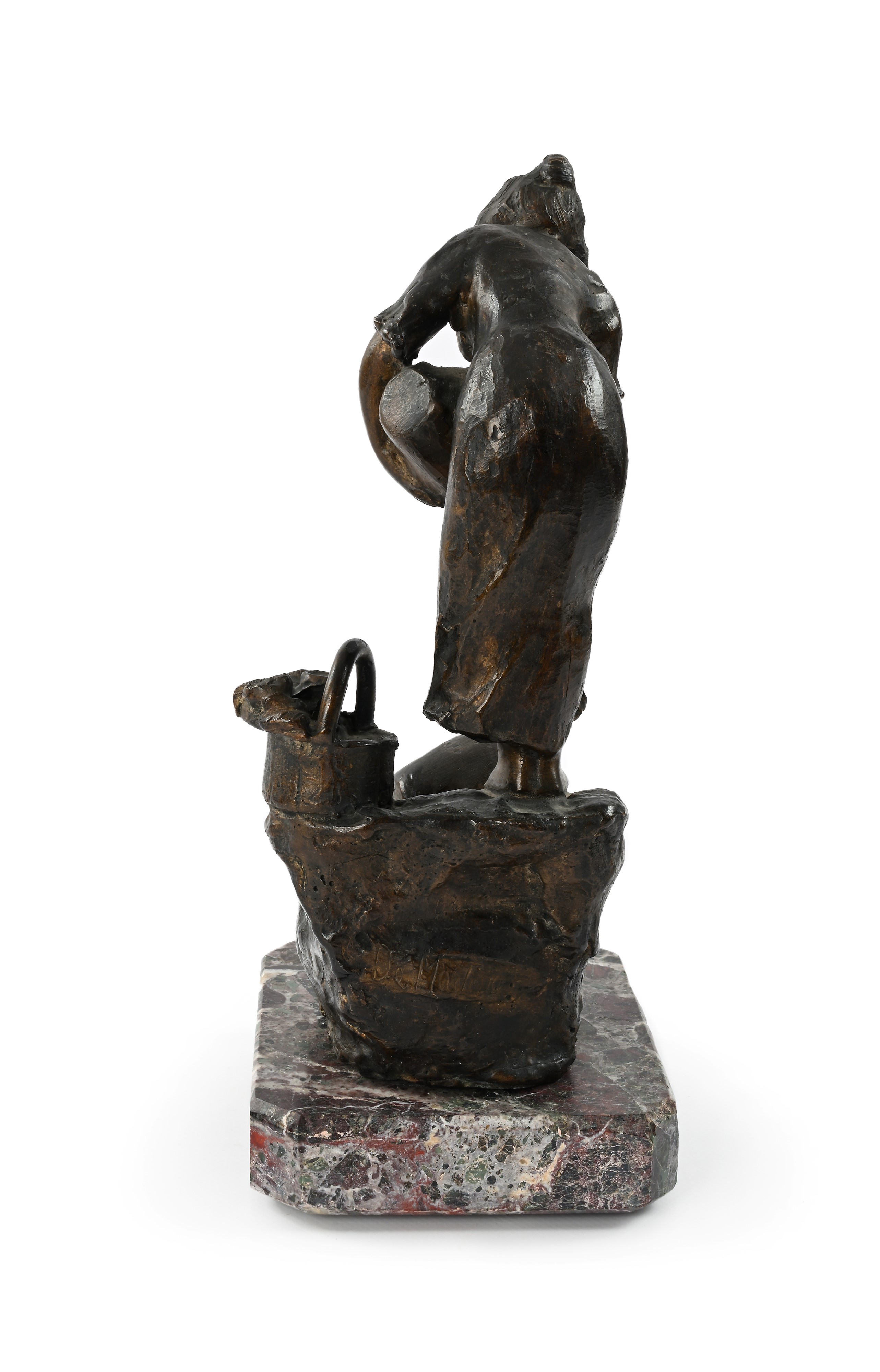 Giovanni De Martino - Acquaiola/Donna con anfore in bronzo