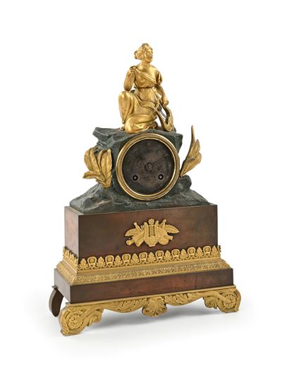 Pendola in metallo e bronzo dorato
