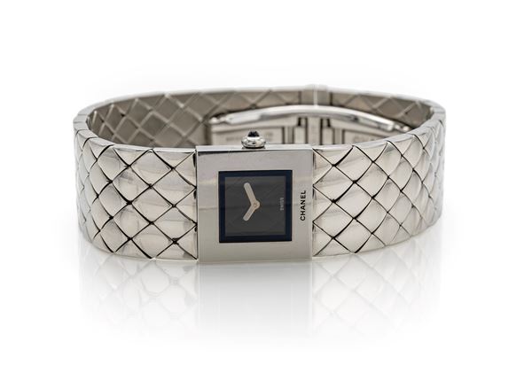 Chanel Matrasse orologio da polso in acciaio