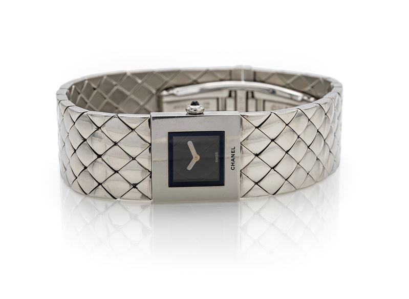 Chanel, Orologio da polso in acciaio, ref. C.D. 35340, movimento al quarzo (1993)