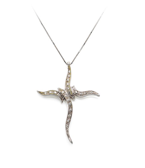 Pendente in oro e brillanti  - Auction Everyday Jewels - Under 3K - Casa d'Aste Arcadia