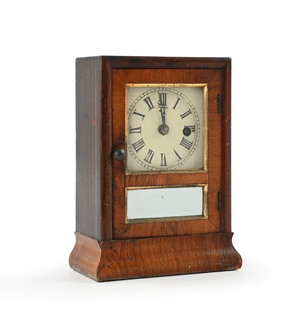 Pendola da mensola in legno, Seth Thomas, Connecticut, Stati Uniti, seconda metà del XIX secolo