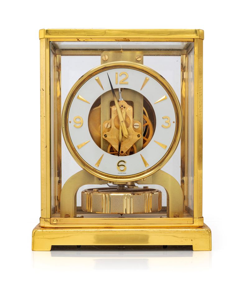 Jaeger-LeCoultre, Atmos (cal. 526-5) – Orologio pendola da tavolo scheletrato