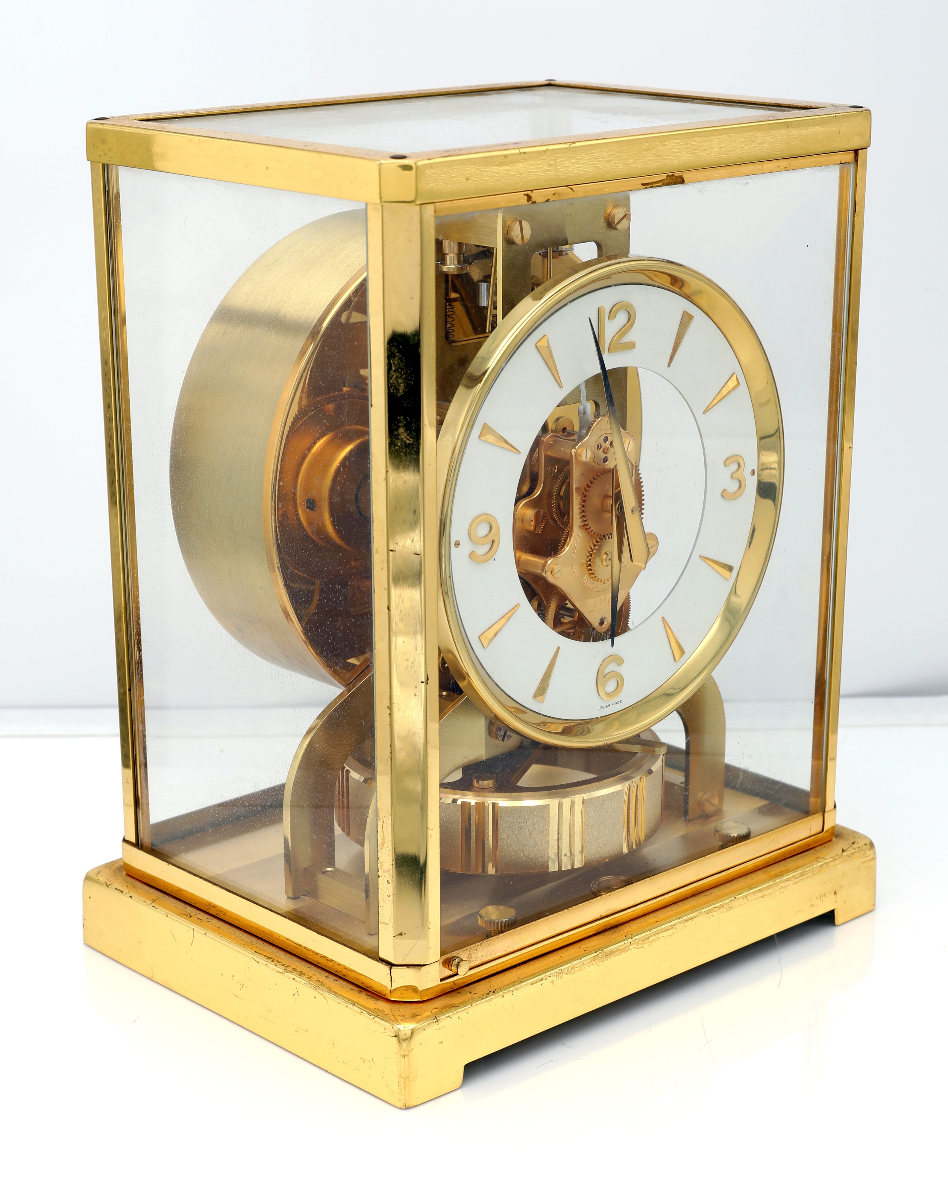 Jaeger-LeCoultre, Atmos (cal. 526-5) – Orologio pendola da tavolo scheletrato