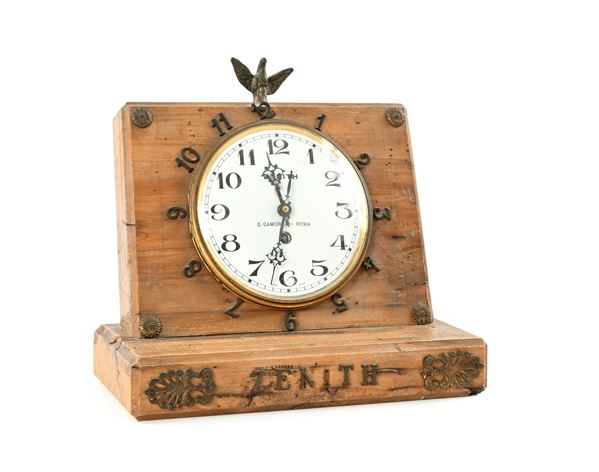 Orologio Zenith, Diocleziano Gamorra Roma  - Asta Asta a Tempo - Antiquariato: Mobili, Arredi, Stampe e Porcellane - Casa d'Aste Arcadia